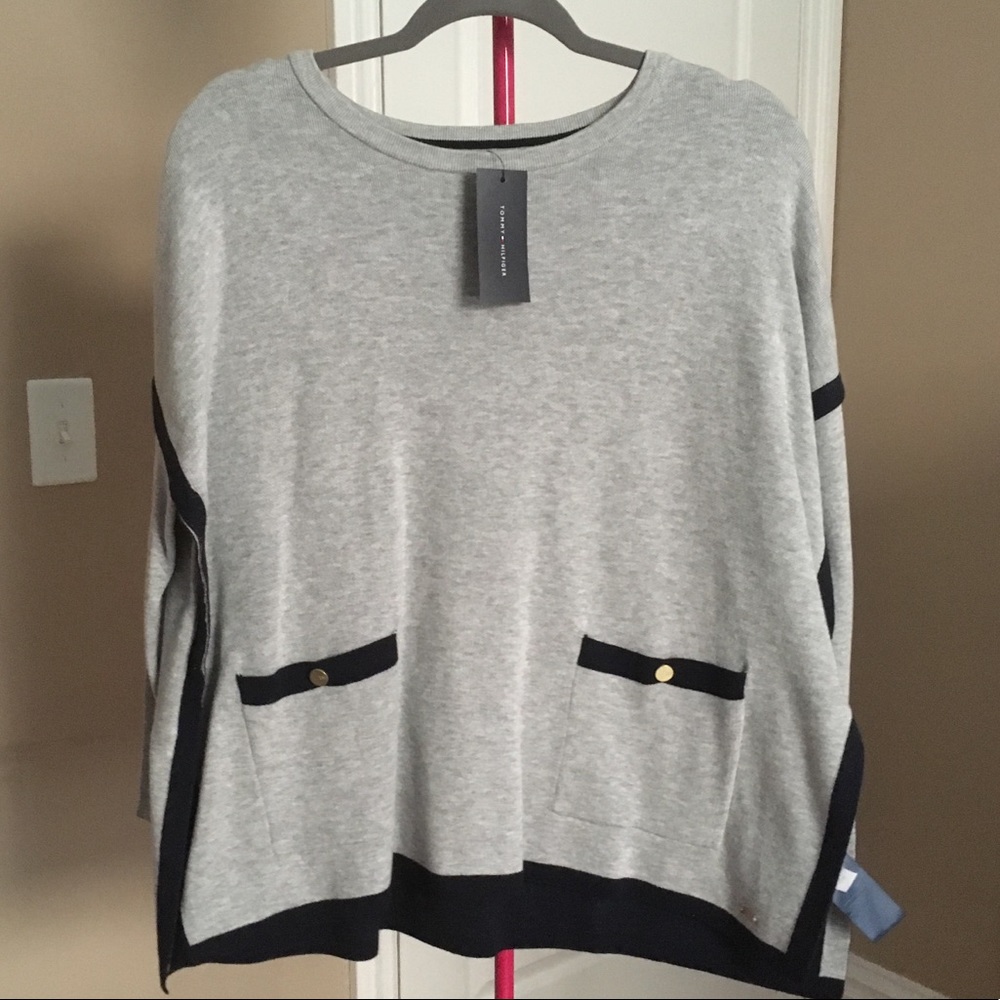 TOMMY HILFIGER Women’s Poncho Sweater